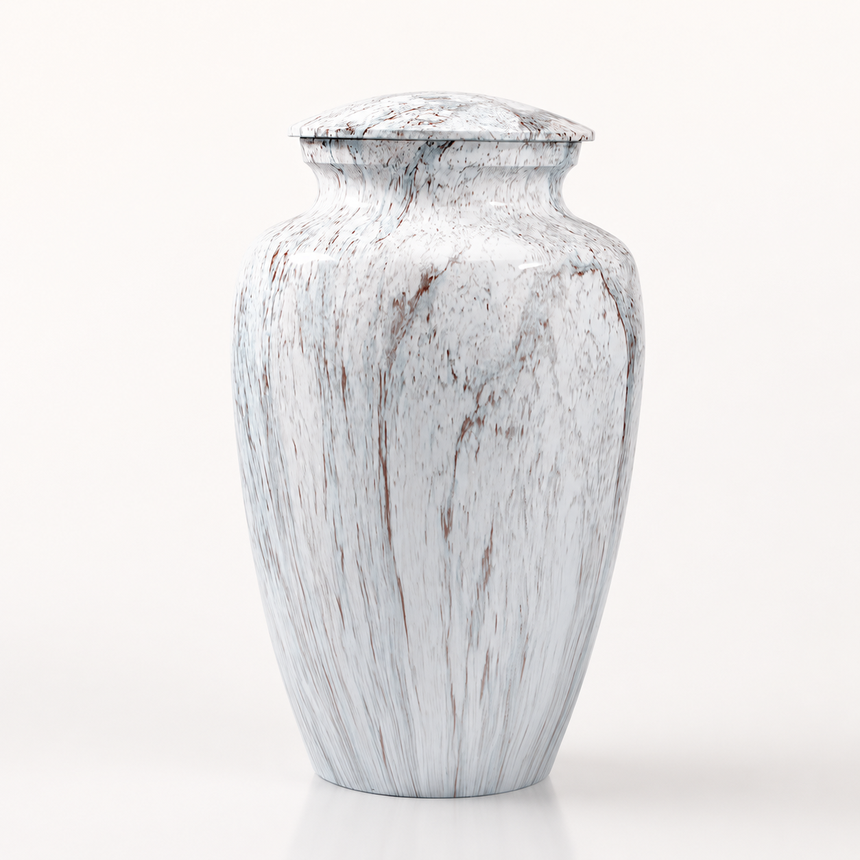 The Aurelia Memory Urn displayed in a quiet home remembrance space