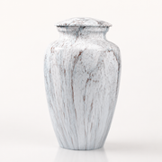 The Aurelia Memory Urn displayed in a quiet home remembrance space